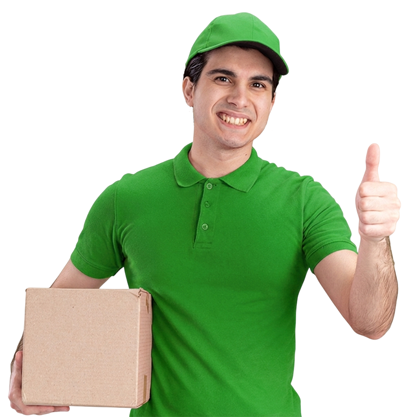 man green shirt